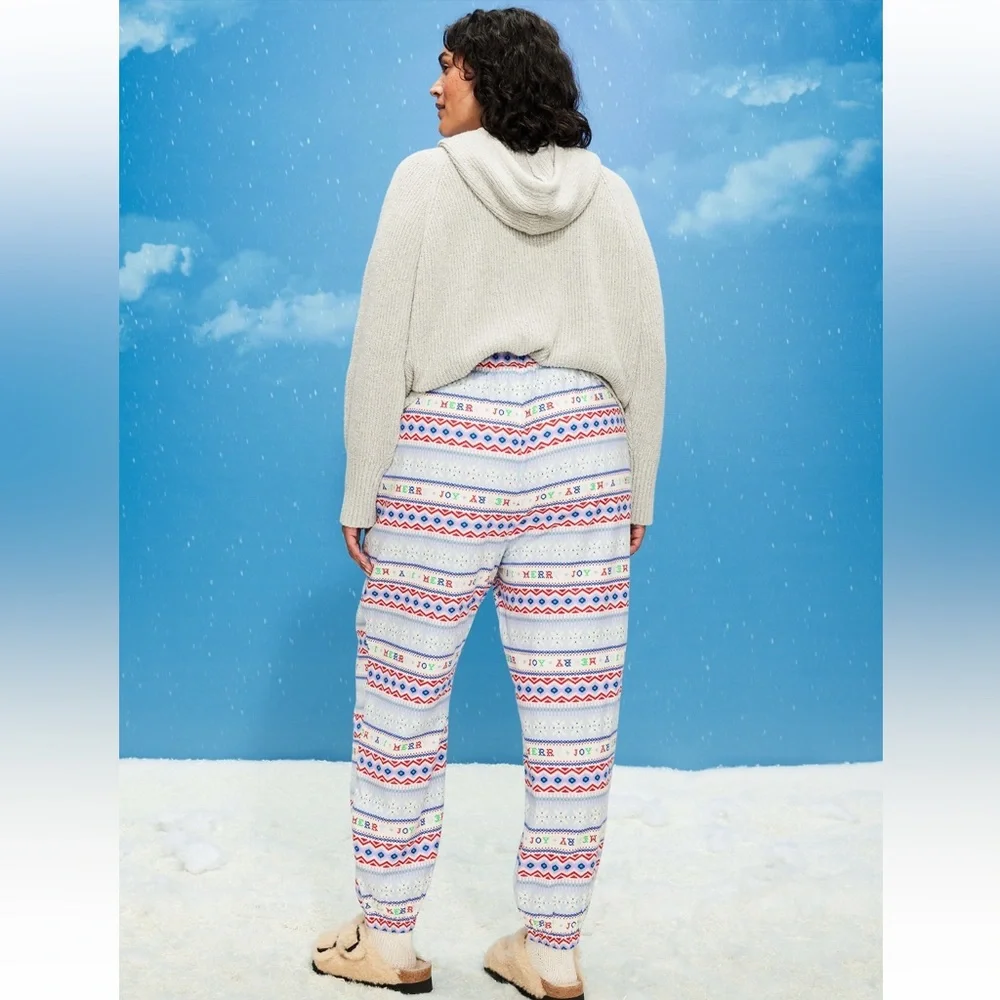 🆕 Old Navy Women's High-Waisted Flannel Pajama Jogger Bottoms PJ Pants M (8-10)